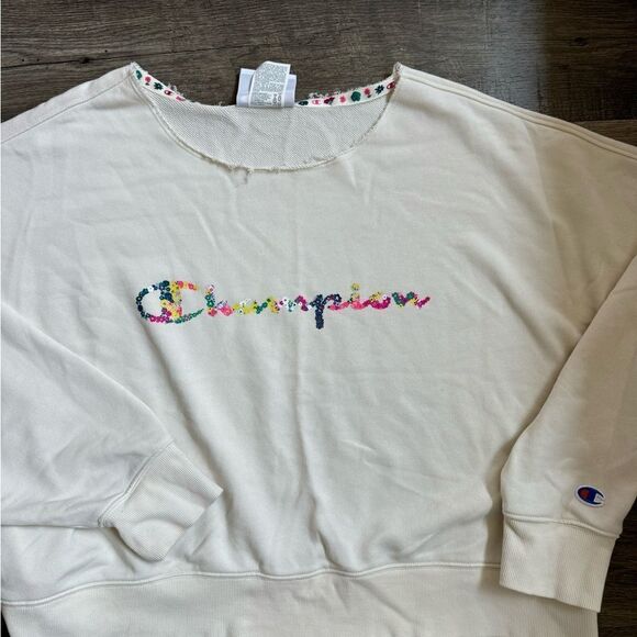 WOMENS CHAMPION CREW SIZE LARGE - Picture 2 of 3